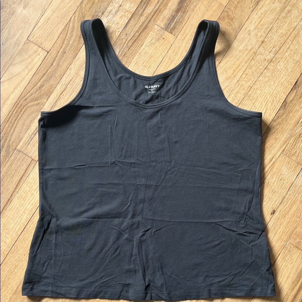 Old Navy First Layer Tank Top Set - White, Black, Brown, Beige, Panther - Picture 11 of 12